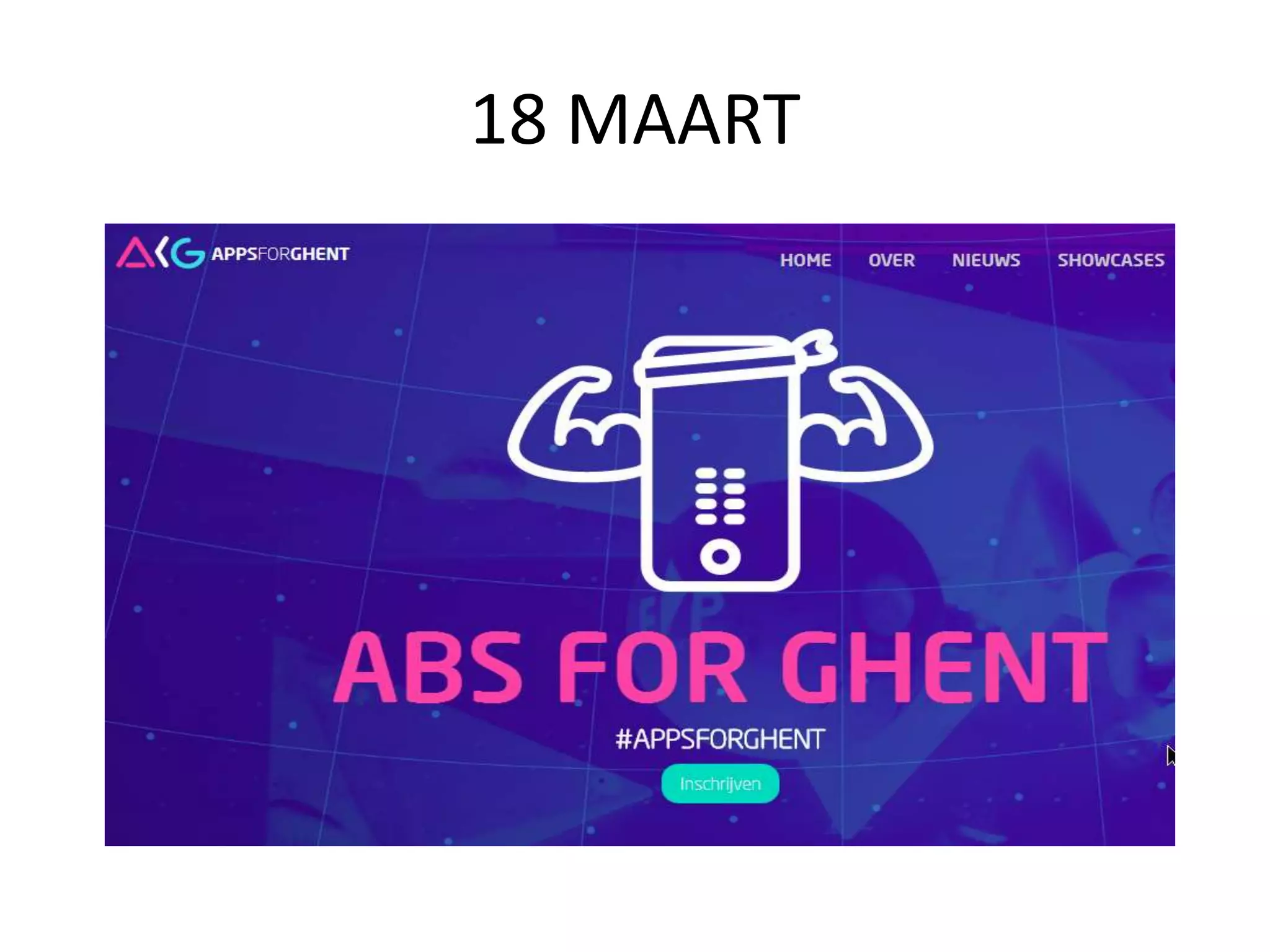 18 MAART