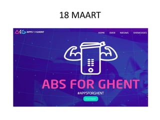 18 MAART
 