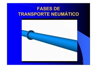 1
FASES DEFASES DE
TRANSPORTE NEUMTRANSPORTE NEUMÁÁTICOTICO
 