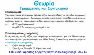 Επιμέλεια: Χρήστος Χαρμπής http://xristx.blogspot.gr σελ.14
 