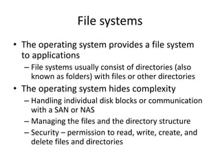 Reading Files Operating System 11. operating-systems-part-1 | PPTX
