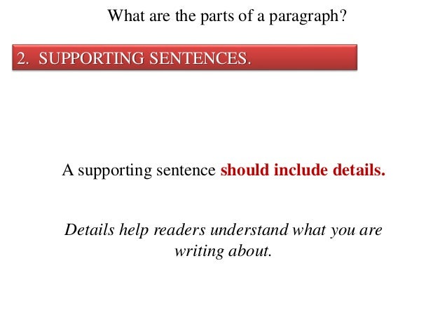 Types Of Support Sentences | 5 Types of Supporting Sentences Flashcards ...