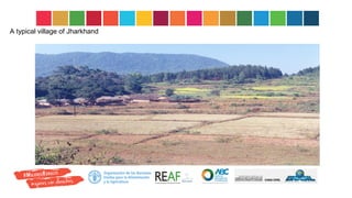 A typical village of Jharkhand
 