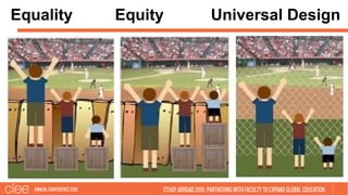 Equality Equity Universal Design
 