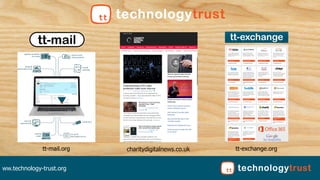 ww.technology-trust.org
charitydigitalnews.co.uk tt-exchange.orgtt-mail.org
 