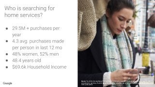 Confidential + Proprietary
Proprietary + Confidential
Proprietary + Confidential
●
●
●
●
●
The 2017 LSA Local Media Tracking Study is conducted by Burke, Inc. to obtain and track media usage for local product/service
searching. The 2016 survey was conducted online from Jan to Dec, with participants recruited from an online panel partner. A general
population sample of n=8,014 age 18+ were obtained for 2016, balanced by key demographics to the U.S. Census.
Source: The 2016 LSA Local Media Tracking Study is conducted by Burke, Inc. to obtain and track media usage for local
product/service searching. The 2016 survey was conducted online from Jan to Dec, with participants recruited from an
online panel partner.
 