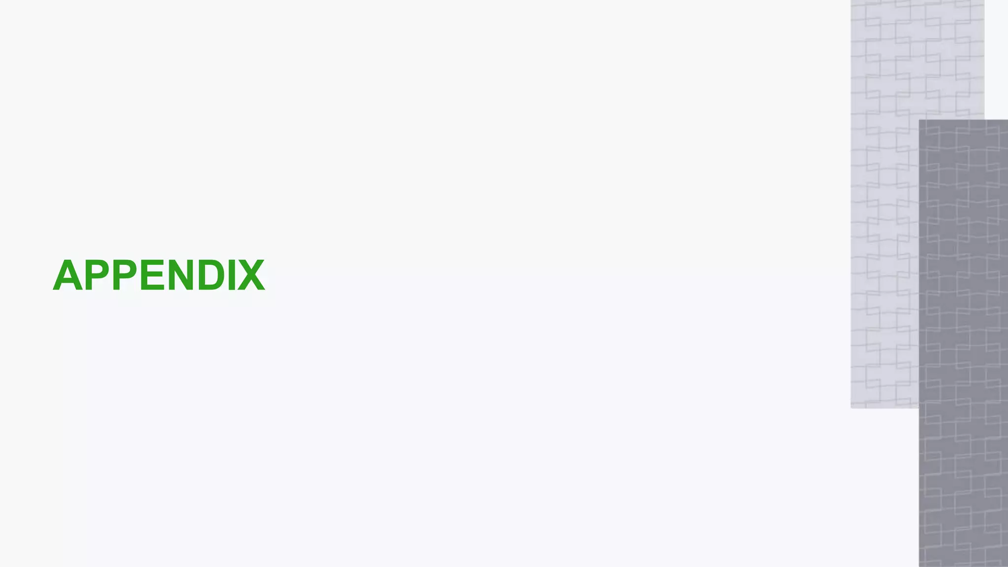 APPENDIX
 