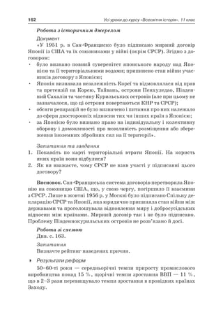 11 клас. усі уроки до курсу всесвітня історія.  2011
