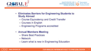 Facilitating Mobility for Engineering Majors: Successful Partnerships between Faculty and Education Abroad Professionals