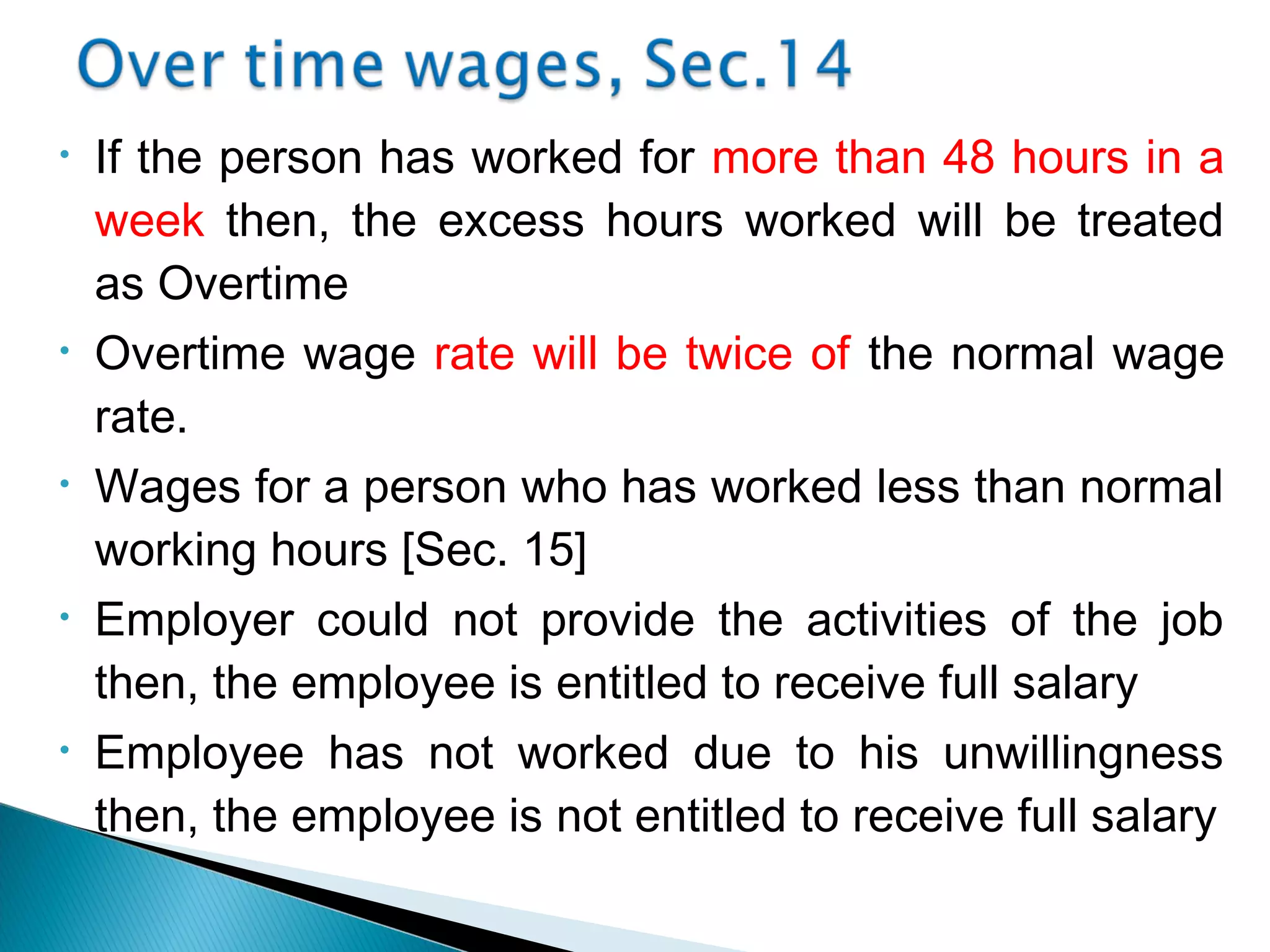 11. the minimum wages act, 1948 gp2 | PPT