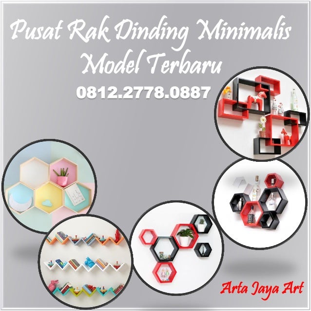 WA 0812 2778 0887 Rak  Dinding  Kayu Sederhana  Jual Rak  