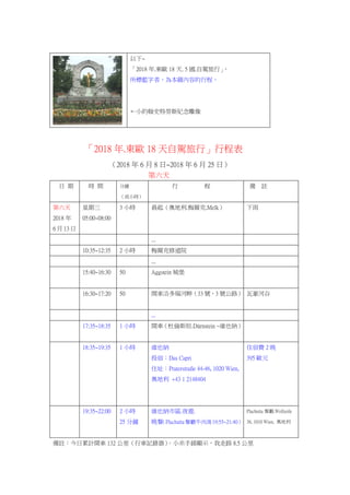 11 維也納45小時 二之一 住宿 美食 音樂家雕像 格拉本大街 18 06 13 18 06 15