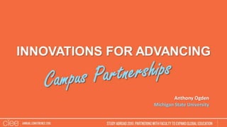 Innovations for Advancing Faculty Engagement and Curriculum Integration