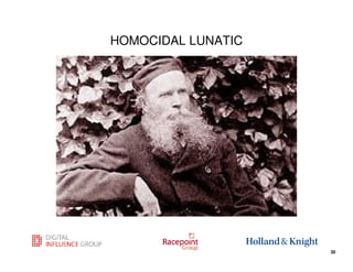 HOMOCIDAL LUNATIC




                    30
                         30
 