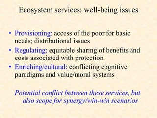 11. poverty & environment; the linkages