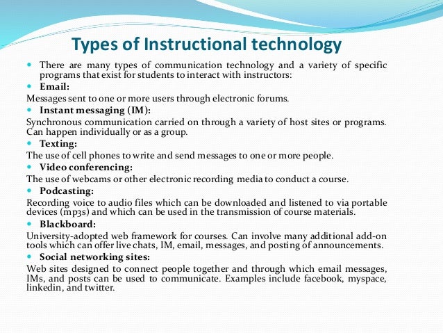 Instructional communication essay image