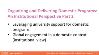 17
and delivering domestic programs:
Organizing and Delivering Domestic Programs:
An Institutional Perspective Part 2
• Le...
