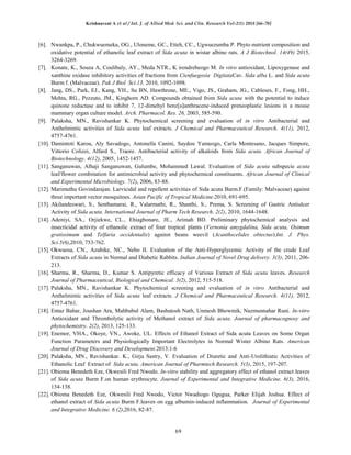 Invitro alpha amylase effect of Sida acuta Burm | PDF