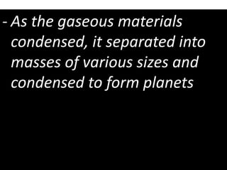 Theories On The Origin Of The Universe Pptx