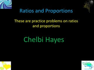 11 2-10 ratios and proportions