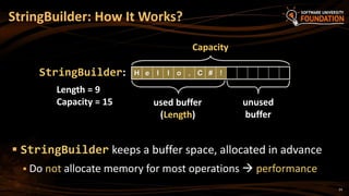 13 Strings and Text Processing | PPT