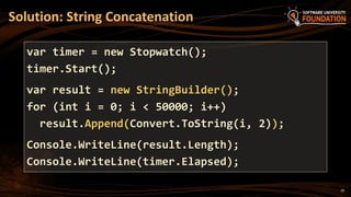 13 Strings and Text Processing | PPT