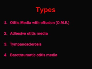 11. non suppurative otitis media | PPT