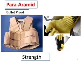 Strength
Para-Aramid
Bullet Proof
23
 