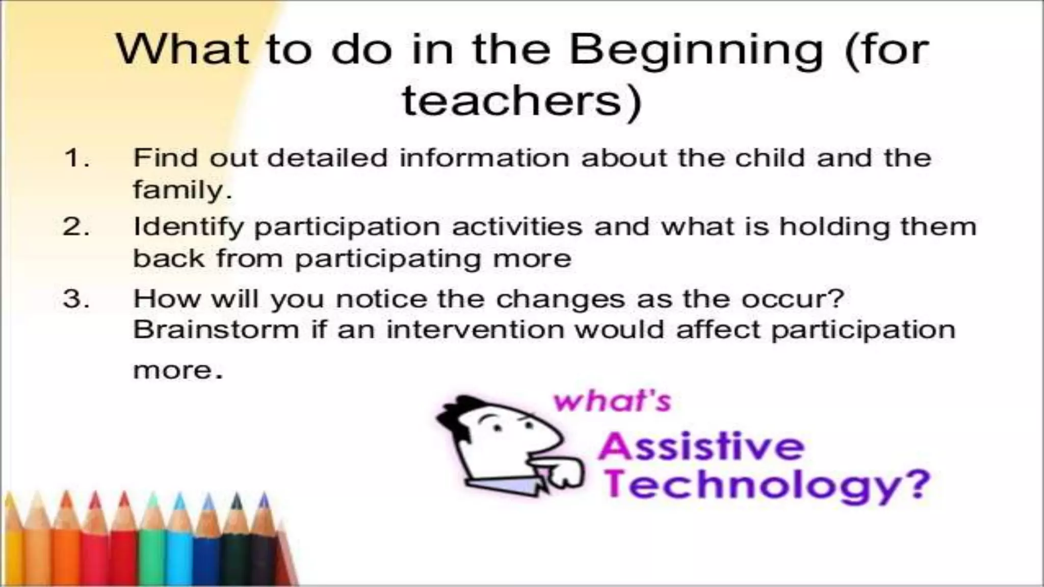 ASSISTIVE TECHNOLOGY IN CLASS ROOM | PPTX