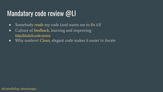 QCon'17 talk: CI/CD at scale - lessons from LinkedIn and Mockito