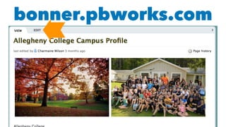 bonner.pbworks.com
 