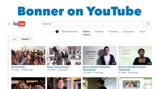 Bonner on YouTube
 