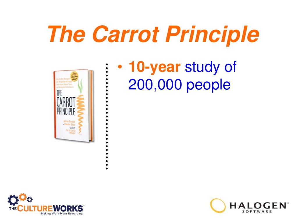 The Carrot Principle — How the Best Managers Use Recognition to Engag…
