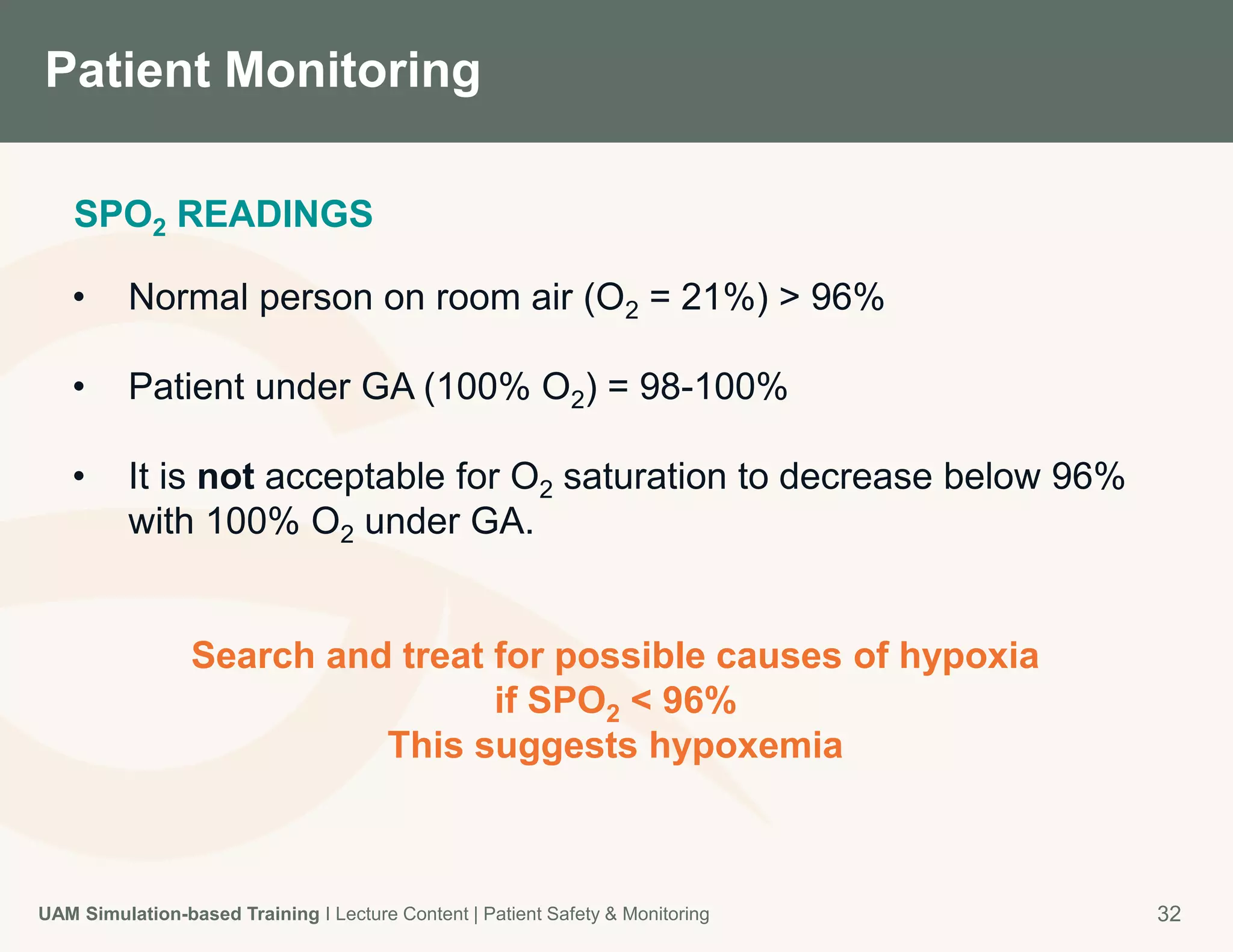 Patient Safety & Monitoring during Anesthesia | PPTX