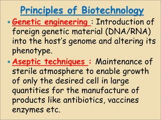Biotechnology Introduction 11. Biotechnology.ppt