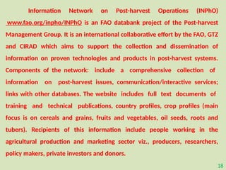Fao Inpho 11. E-AGRICULTURE.pptx king of pundai gotha gomma | PPTX