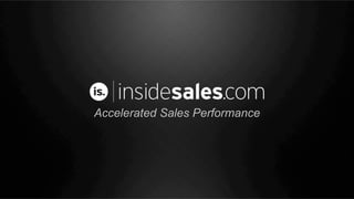 Accelerated Sales Performance

 