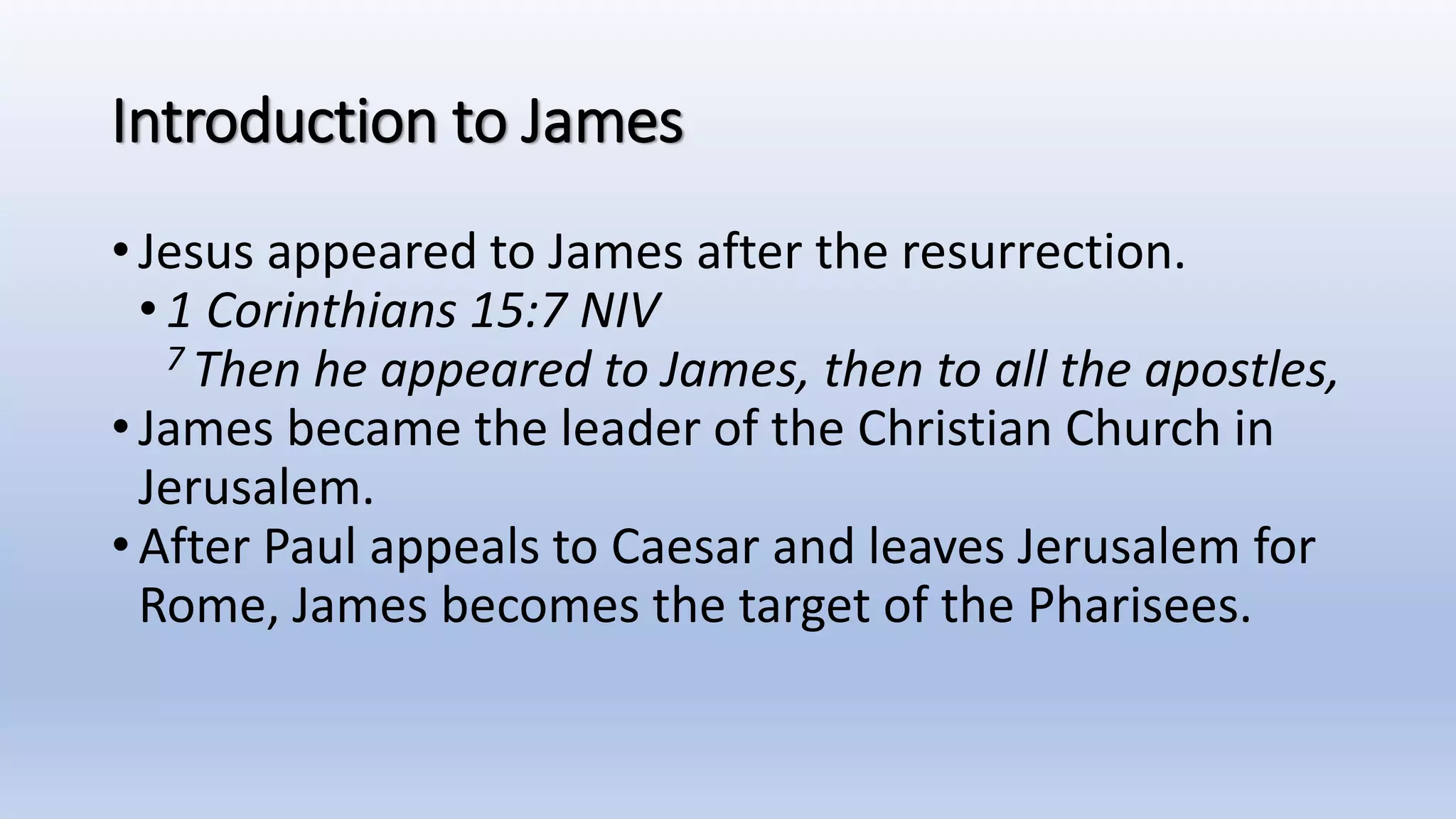 11-25-18, James 5;7-11, The Power of Patience, Spiritual Maturity in ...