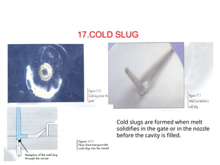 Problem Cold Slug Injection Molding 11. Injection Molded parts Faults & Remedies PartII.ppt