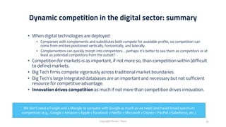 Understanding Big Tech Competition: Towards a Dynamic Competition ...