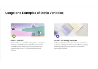 Static Keyword in Java | Static Variable, Method & Block Explained | PDF