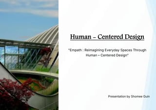 A Designing Project on "Human Centered Design" | PDF