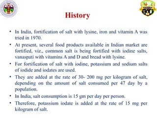 Salt Fortification 11.fortification and types of fortification.pptx