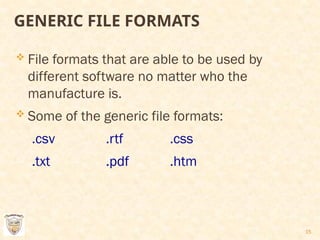 11. File Management for year nine to understand file | PPTX