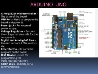 Ultrasonic Sensor and Servo Motor Integration with Arduino UNO | PPTX