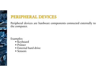 Understanding Computer Output, Peripheral Devices, and I/O Interfaces | PDF