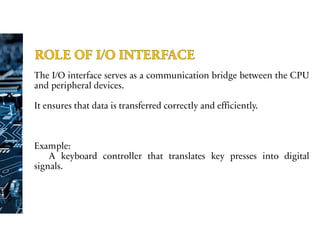 Understanding Computer Output, Peripheral Devices, and I/O Interfaces | PDF