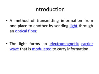 Comprehensive Overview of Optical Fiber Communication Technology and ...