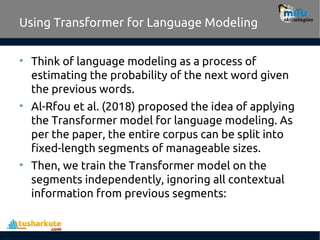 Comprehensive Overview of Transformer Models in NLP and Their ...