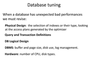 Comprehensive Guide to Physical Database Design and Performance Tuning ...